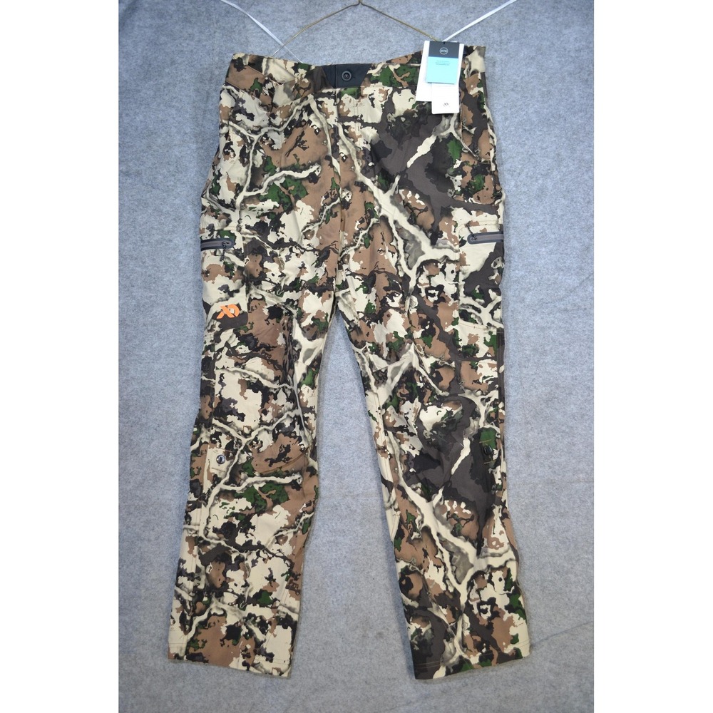 First Lite Guide Lite Pants Men 44x33 Fusion Camo Hunting Hiking Stretch Outdoor